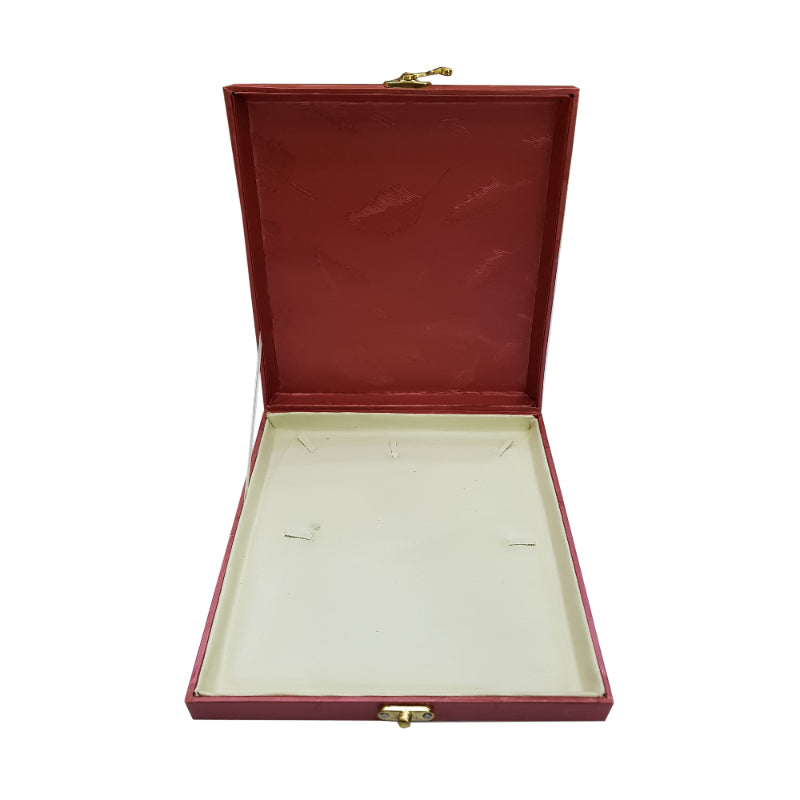 Pack Of 4 Jewelry Display Box Case Organizers With Flat Pads