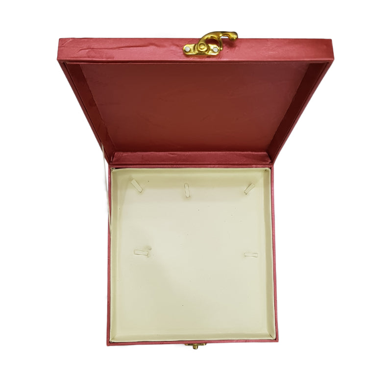 Pack Of 4 Jewelry Display Box Case Organizers With Flat Pads