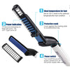 Quick Hair Straightener Brush For Men Multifunctional Styler Comb Mini Electric Hair Tool
