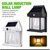 Mini Waterproof Solar Interaction Wall Lamp With Motion Sensor Security Light