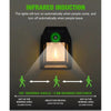 Mini Waterproof Solar Interaction Wall Lamp With Motion Sensor Security Light