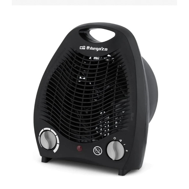 2000W Portable Lightweight Electric Fan Heater With Overheat Protection And Adjustable Thermostat Control