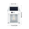 Mini Waterproof Solar Interaction Wall Lamp With Motion Sensor Security Light