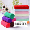 Pack Of 5 Pcs – 135*70cm Microfiber Bath Towels, Super Absorbent And Soft Care Towels