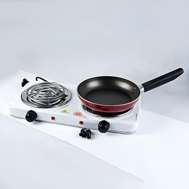 2000W Portable Dual Burner Electric Hot Plate with Temperature Control