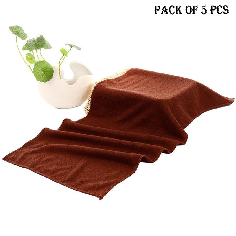 Pack Of 5 Pcs – 135*70cm Microfiber Bath Towels, Super Absorbent And Soft Care Towels