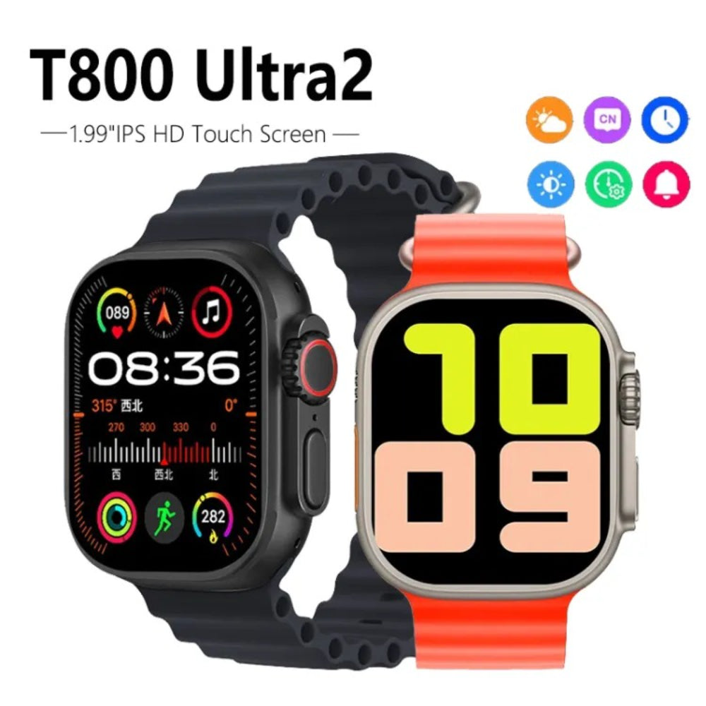 T800 Ultra 2 1.99″ HD IPS Display Smart Watch Series 9
