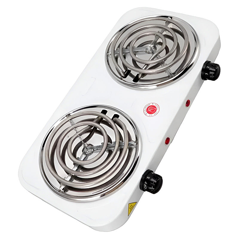 2000W Portable Dual Burner Electric Hot Plate with Temperature Control