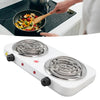 2000W Portable Dual Burner Electric Hot Plate with Temperature Control