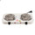 2000W Portable Dual Burner Electric Hot Plate with Temperature Control