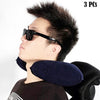 Pack of 3 Inflatable U-Shape Travel Neck Pillows