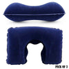 Pack of 3 Inflatable U-Shape Travel Neck Pillows