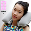 Pack of 3 Inflatable U-Shape Travel Neck Pillows