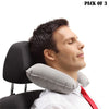 Pack of 3 Inflatable U-Shape Travel Neck Pillows