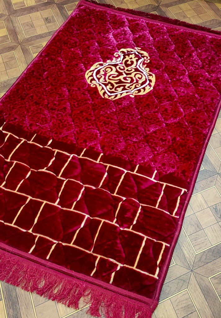 Super Soft Orthopedic Velvet Janamaz Prayer Rug