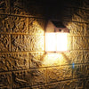 Mini Waterproof Solar Interaction Wall Lamp With Motion Sensor Security Light