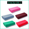 Pack Of 5 Pcs – 135*70cm Microfiber Bath Towels, Super Absorbent And Soft Care Towels