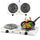 2000W Portable Dual Burner Electric Hot Plate with Temperature Control